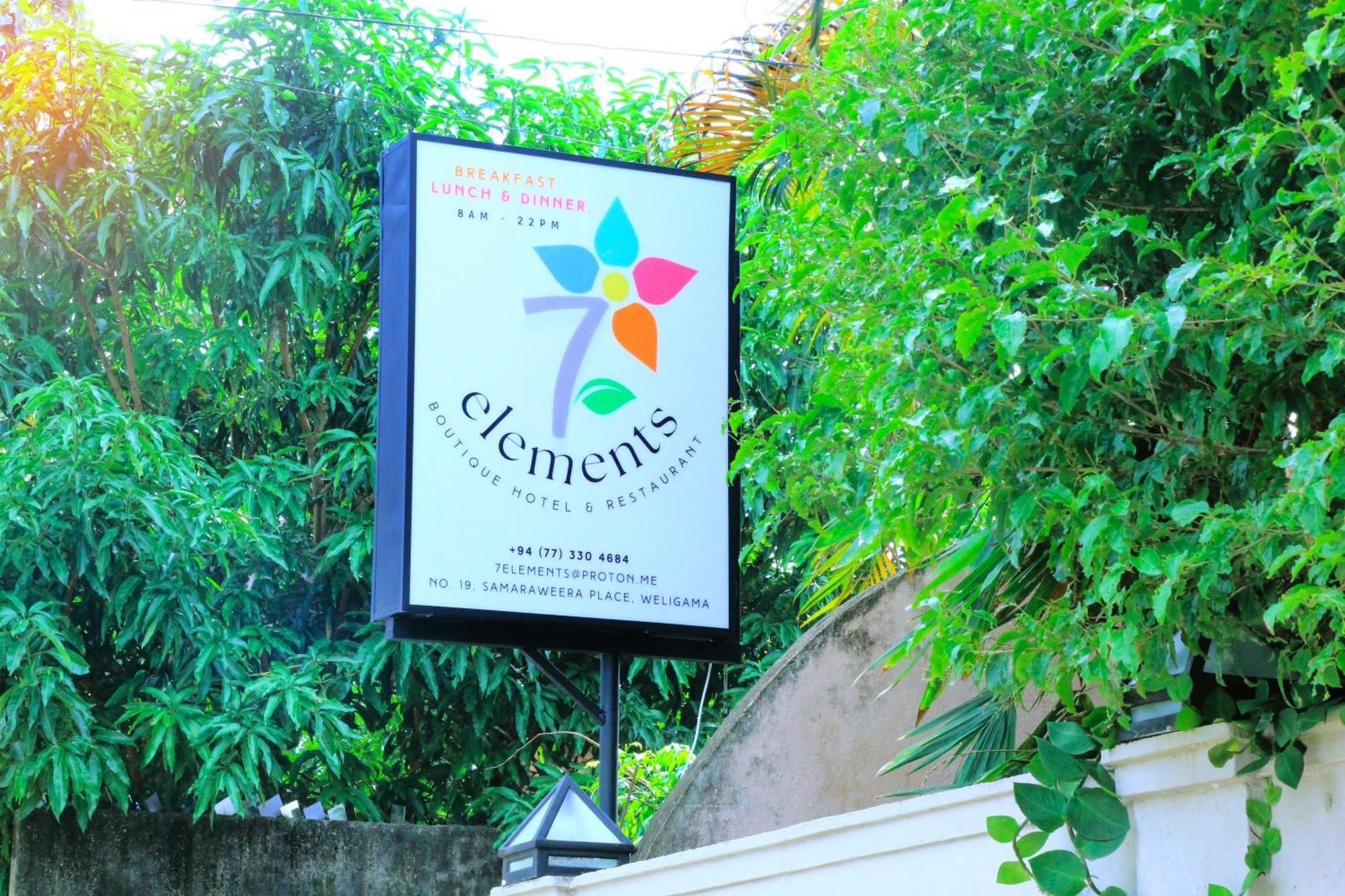 7Elements - Boutique Hotel & Restaurant Weligama Zewnętrze zdjęcie